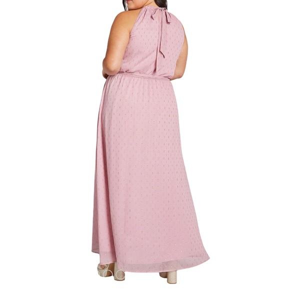 Modcloth Illuminated Elegance Maxi Dress Pink XL - Picture 5 of 16
